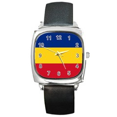 Gozarto Flag Square Metal Watch by abbeyz71