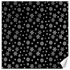 Xmas Pattern Canvas 16  X 16   by Valentinaart