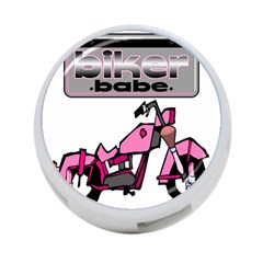 Biker Babe 4-port Usb Hub (one Side) by SpaceyQT