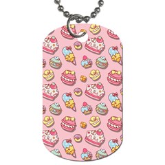 Sweet Pattern Dog Tag (two Sides) by Valentinaart