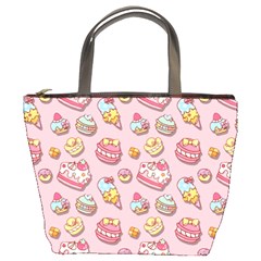 Sweet Pattern Bucket Bags by Valentinaart