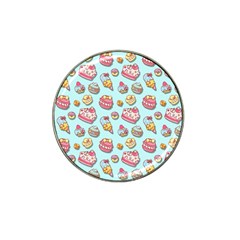 Sweet Pattern Hat Clip Ball Marker by Valentinaart