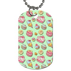 Sweet Pattern Dog Tag (one Side) by Valentinaart