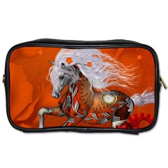 Steampunk, Wonderful Wild Steampunk Horse Toiletries Bags by FantasyWorld7