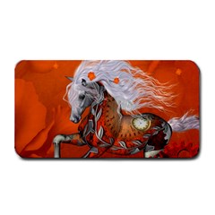 Steampunk, Wonderful Wild Steampunk Horse Medium Bar Mats by FantasyWorld7