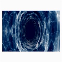 Worm Hole Line Space Blue Large Glasses Cloth by Mariart