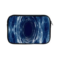 Worm Hole Line Space Blue Apple Ipad Mini Zipper Cases