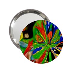 Acrobat Wormhole Transmitter Monument Socialist Reality Rainbow 2 25  Handbag Mirrors by Mariart