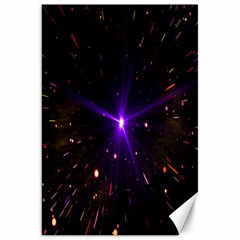 Animation Plasma Ball Going Hot Explode Bigbang Supernova Stars Shining Light Space Universe Zooming Canvas 20  X 30  