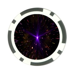 Animation Plasma Ball Going Hot Explode Bigbang Supernova Stars Shining Light Space Universe Zooming Poker Chip Card Guard (10 Pack)