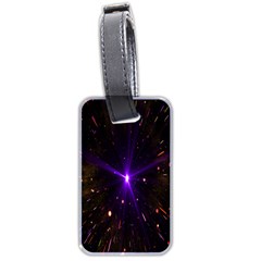 Animation Plasma Ball Going Hot Explode Bigbang Supernova Stars Shining Light Space Universe Zooming Luggage Tags (two Sides) by Mariart