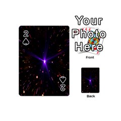 Animation Plasma Ball Going Hot Explode Bigbang Supernova Stars Shining Light Space Universe Zooming Playing Cards 54 (mini) 