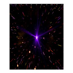 Animation Plasma Ball Going Hot Explode Bigbang Supernova Stars Shining Light Space Universe Zooming Shower Curtain 60  X 72  (medium)  by Mariart