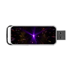 Animation Plasma Ball Going Hot Explode Bigbang Supernova Stars Shining Light Space Universe Zooming Portable Usb Flash (one Side) by Mariart