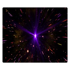 Animation Plasma Ball Going Hot Explode Bigbang Supernova Stars Shining Light Space Universe Zooming Double Sided Flano Blanket (small)  by Mariart