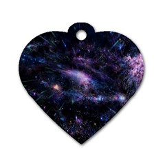 Animation Plasma Ball Going Hot Explode Bigbang Supernova Stars Shining Light Space Universe Zooming Dog Tag Heart (one Side) by Mariart