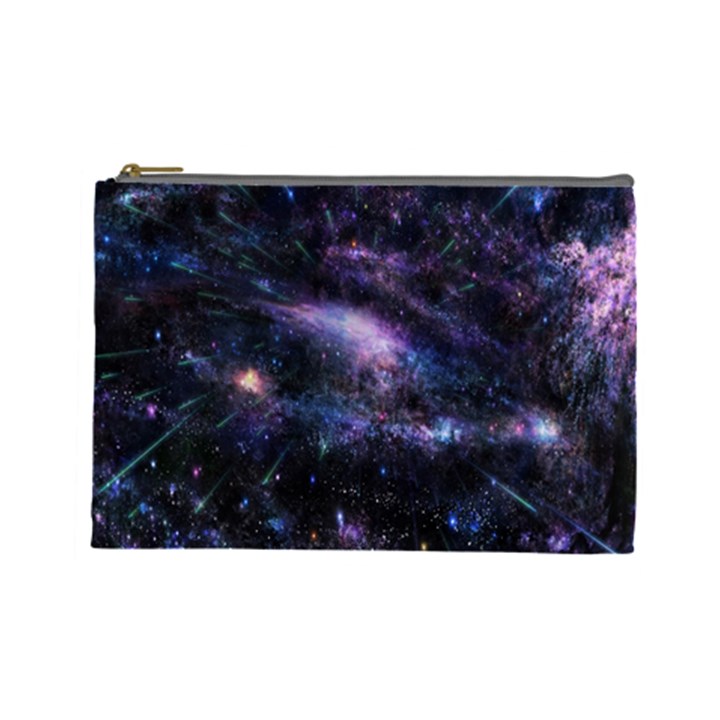 Animation Plasma Ball Going Hot Explode Bigbang Supernova Stars Shining Light Space Universe Zooming Cosmetic Bag (Large) 