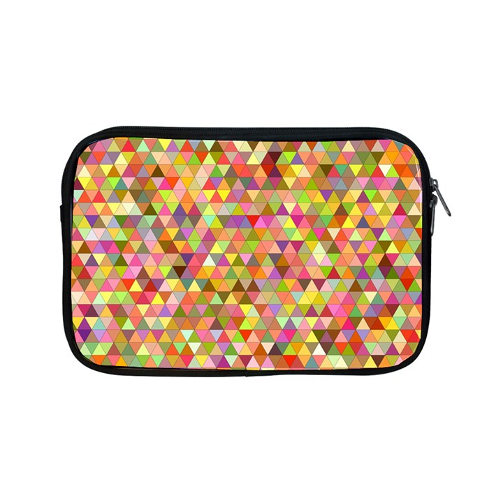 Multicolored Mixcolor Geometric Pattern Apple iPad Mini Zipper Cases