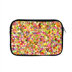 Multicolored Mixcolor Geometric Pattern Apple Macbook Pro 15  Zipper Case by paulaoliveiradesign