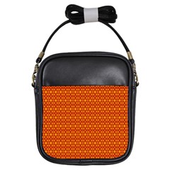 Pattern Creative Background Girls Sling Bags