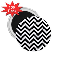 Wave Background Fashion 2 25  Magnets (100 Pack) 