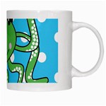 Octopus Sea Animal Ocean Marine White Mugs Right