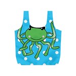 Octopus Sea Animal Ocean Marine Full Print Recycle Bags (S)  Front
