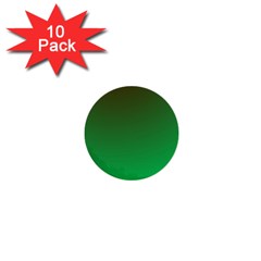 Course Colorful Pattern Abstract Green 1  Mini Buttons (10 Pack)  by Nexatart