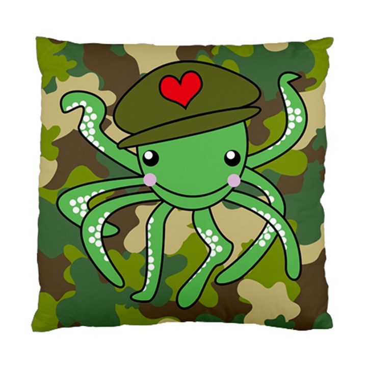 Octopus Army Ocean Marine Sea Standard Cushion Case (One Side)