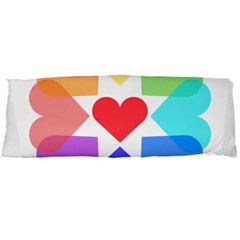 Heart Love Romance Romantic Body Pillow Case (dakimakura) by Nexatart