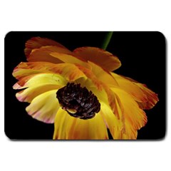 Ranunculus Yellow Orange Blossom Large Doormat 