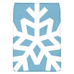 Snowflake Snow Flake White Winter Flap Covers (l) 