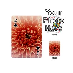 Dahlia Flower Joy Nature Luck Playing Cards 54 (mini)  by Nexatart