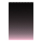 Halftone Background Pattern Black Shower Curtain 48  x 72  (Small)  Curtain(48  X 72 ) - 42.18 x64.8  Curtain(48  X 72 )