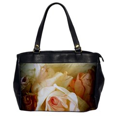 Roses Vintage Playful Romantic Office Handbags by Nexatart
