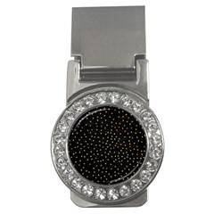 Grunge Pattern Black Triangles Money Clips (cz) 