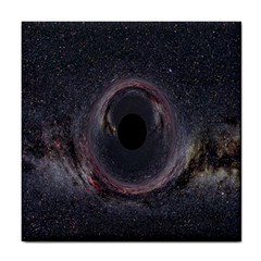 Black Hole Blue Space Galaxy Star Tile Coasters