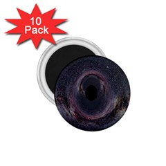 Black Hole Blue Space Galaxy Star 1.75  Magnets (10 pack) 