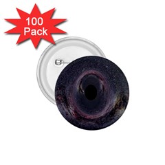 Black Hole Blue Space Galaxy Star 1.75  Buttons (100 pack) 