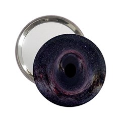Black Hole Blue Space Galaxy Star 2.25  Handbag Mirrors