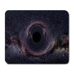 Black Hole Blue Space Galaxy Star Large Mousepads by Mariart