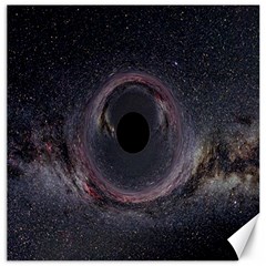 Black Hole Blue Space Galaxy Star Canvas 16  x 16  