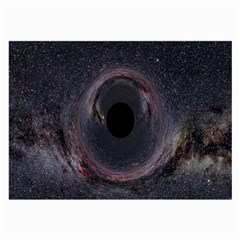 Black Hole Blue Space Galaxy Star Large Glasses Cloth
