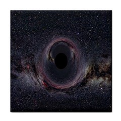 Black Hole Blue Space Galaxy Star Face Towel by Mariart