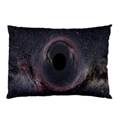 Black Hole Blue Space Galaxy Star Pillow Case