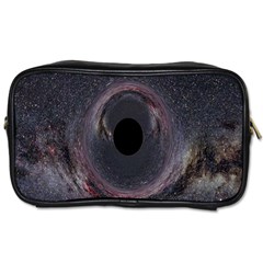 Black Hole Blue Space Galaxy Star Toiletries Bags 2-Side