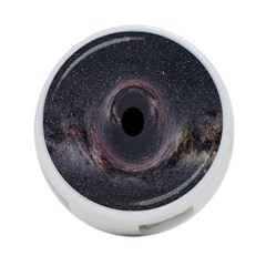 Black Hole Blue Space Galaxy Star 4-Port USB Hub (One Side)