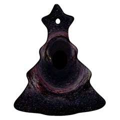 Black Hole Blue Space Galaxy Star Christmas Tree Ornament (two Sides) by Mariart
