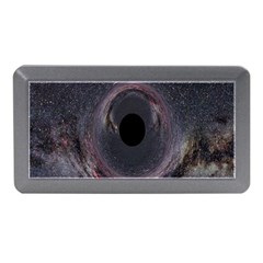 Black Hole Blue Space Galaxy Star Memory Card Reader (mini) by Mariart