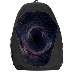 Black Hole Blue Space Galaxy Star Backpack Bag